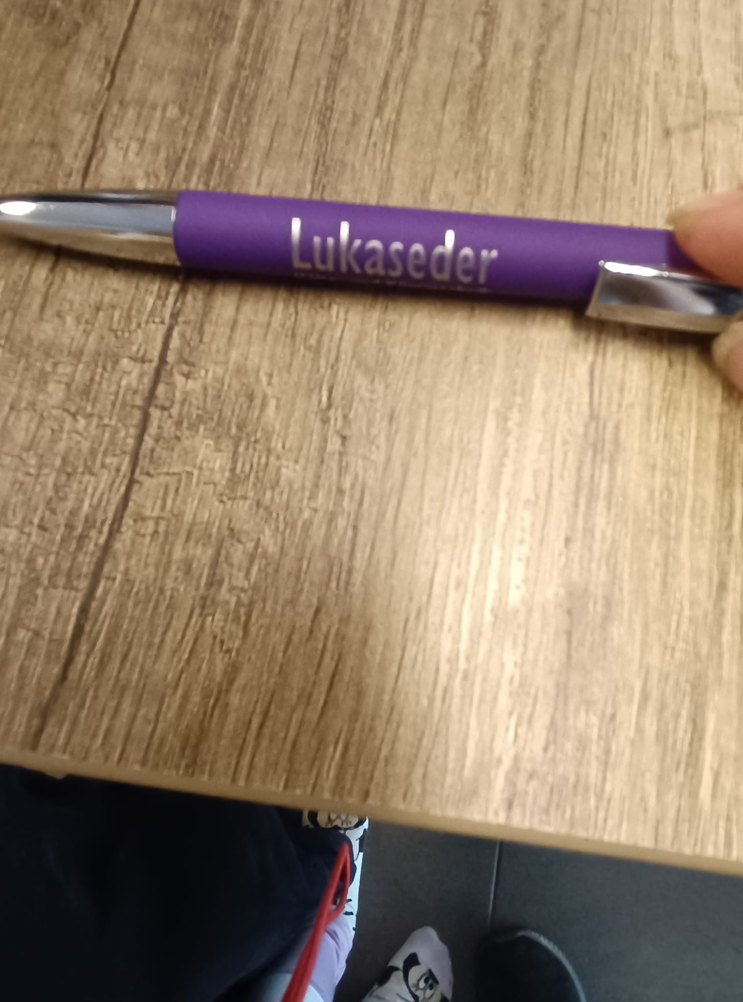 Lukaseder-Stift als Beispiel der Markenwelt